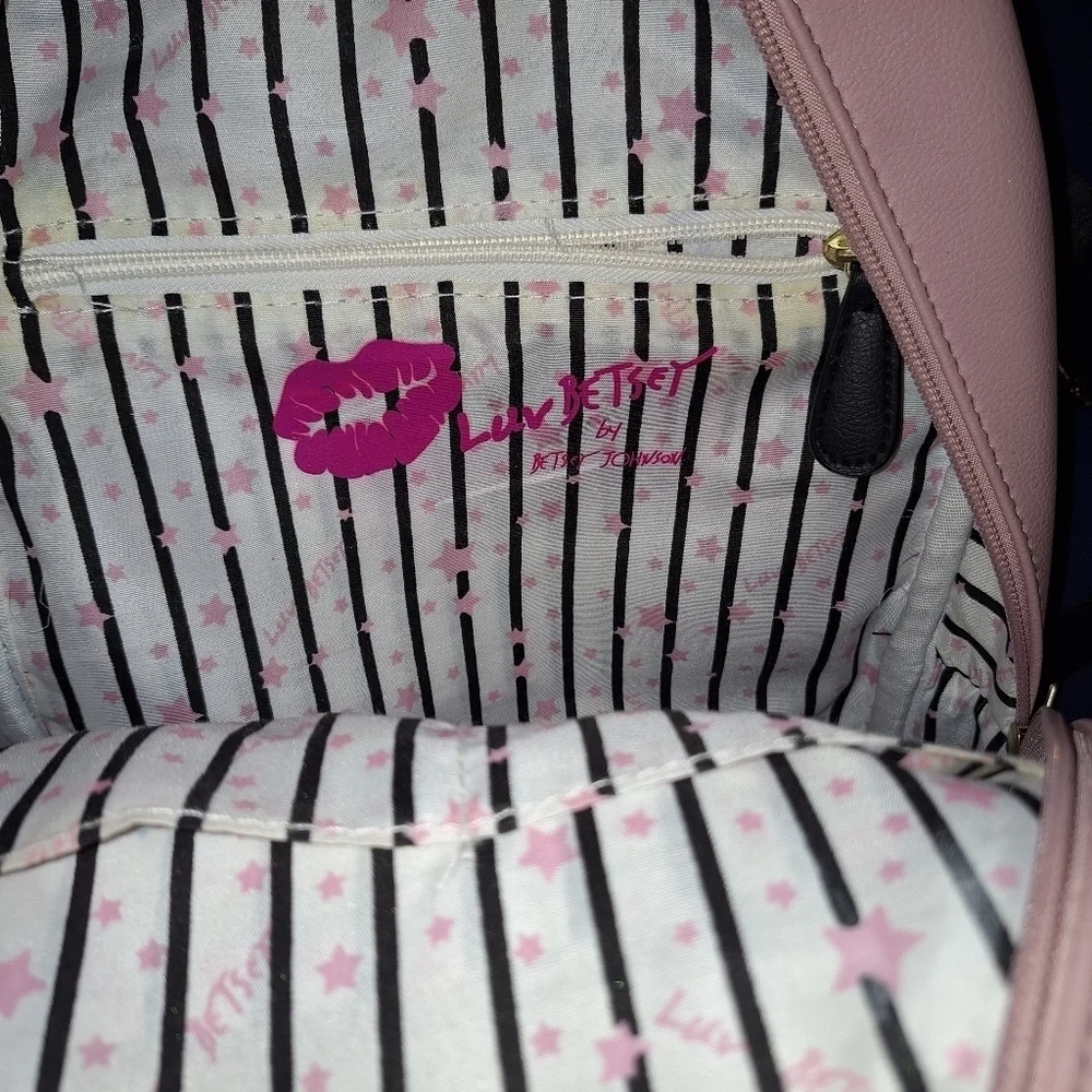 Betsey Johnson Luv Betsey Character Small Backpack